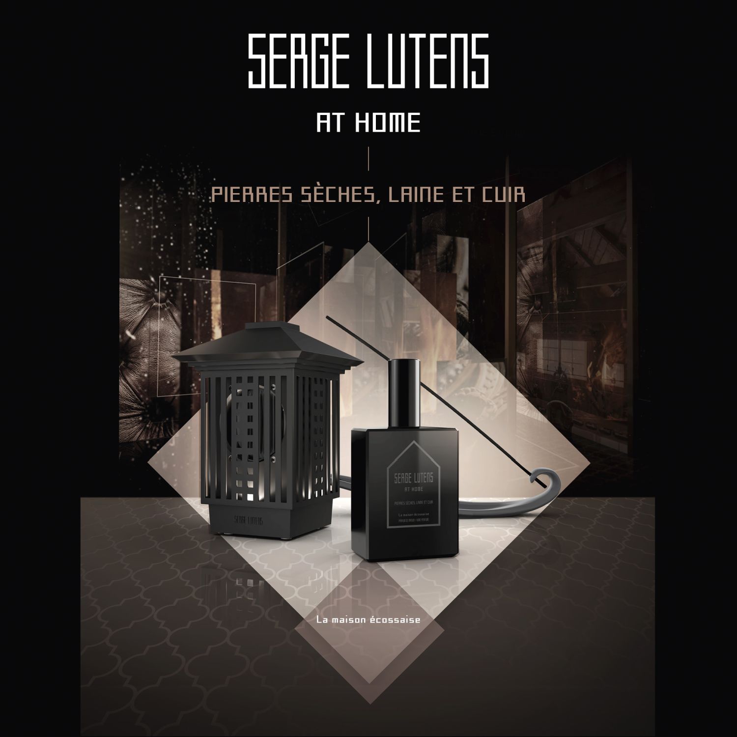 Räucherstäbchen Pierres sèches, laine et cuir - Das schottische Haus