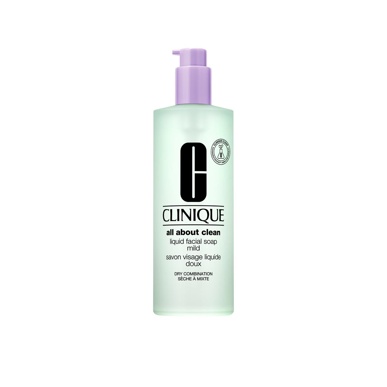 All About Clean Liquid Facial Soap Mild for Dry Combination Skin Types