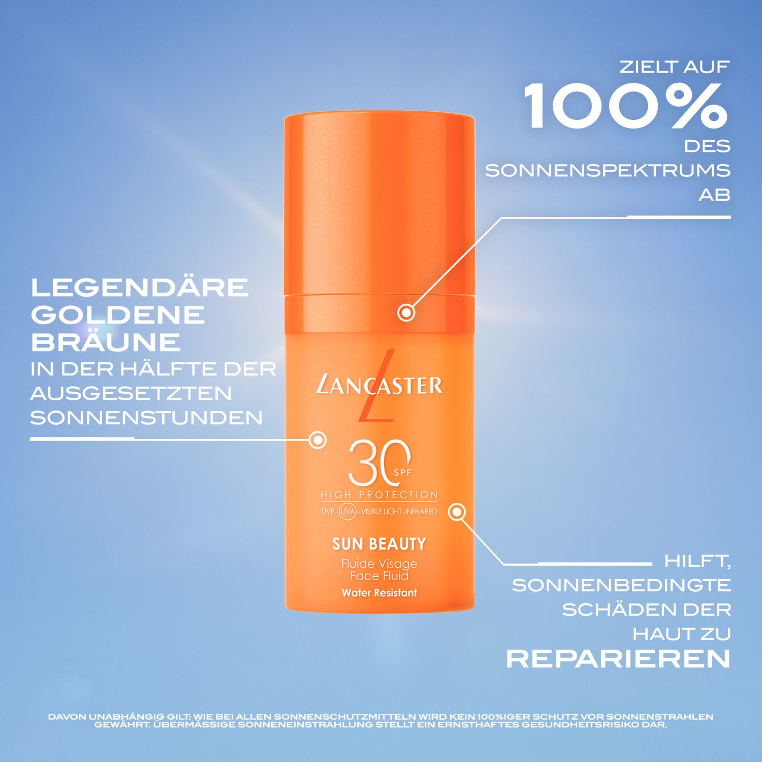 SUN BEAUTY - flüssiger Sonnenschutz SPF30