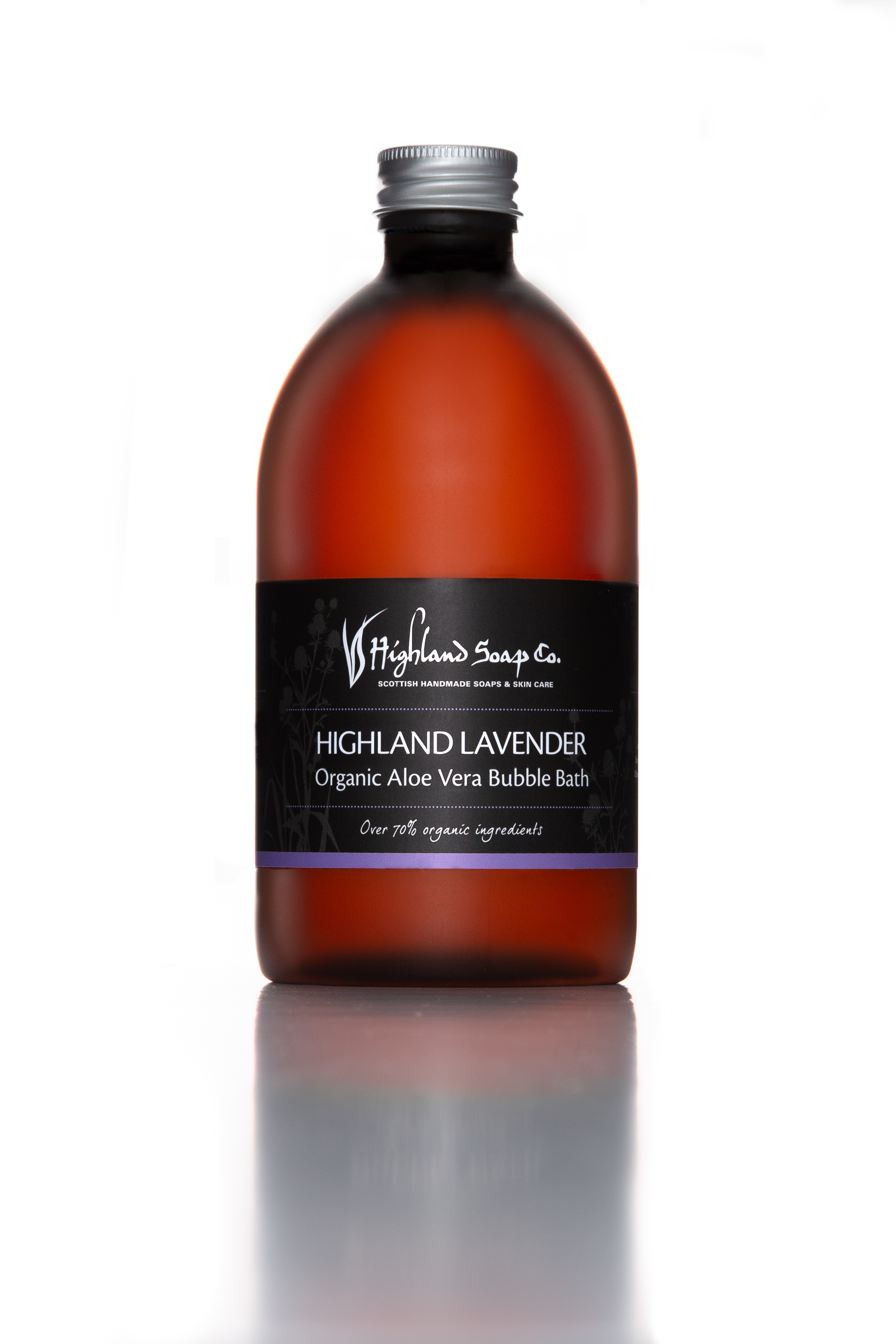 Organic Bubble Bath Highland Lavender