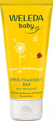Calendula Erkältungszeit Bad