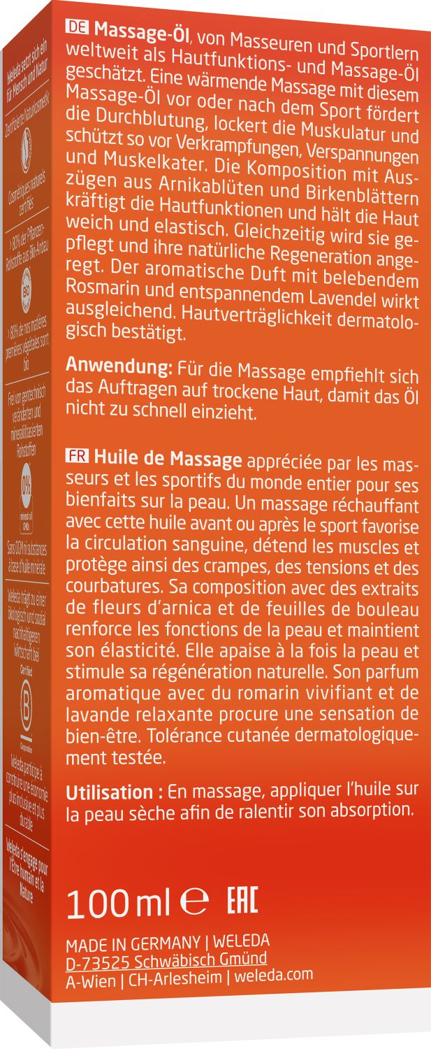 Arnika Massage-Öl
