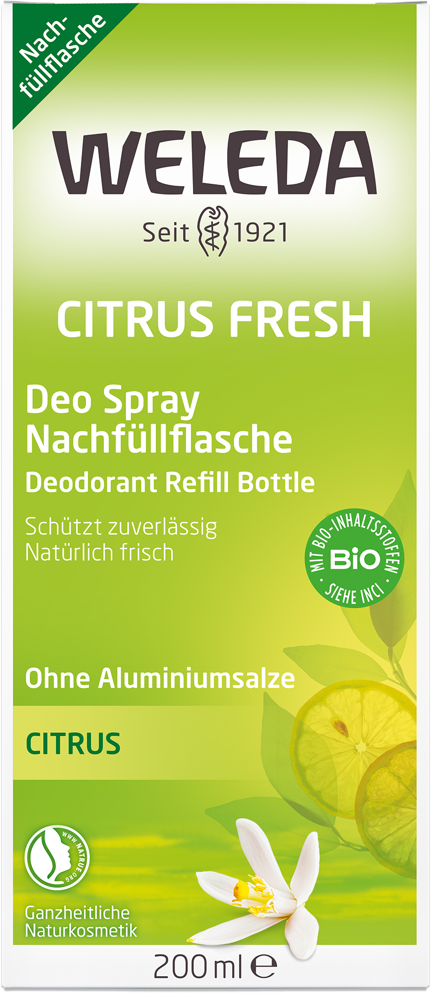 Citrus Deodorant Nachfüllflasche