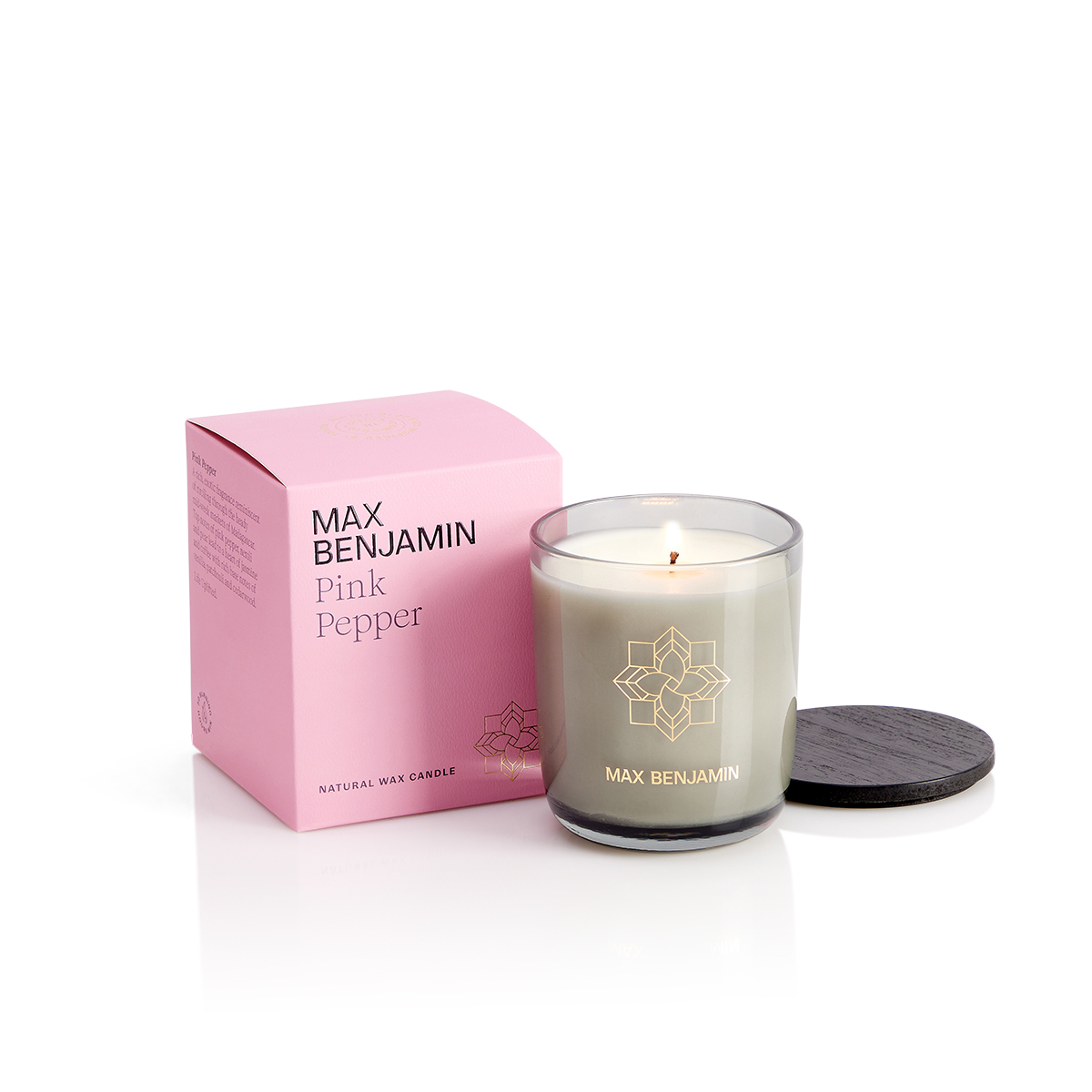 Pink Pepper Kerze 210g mit Deckel