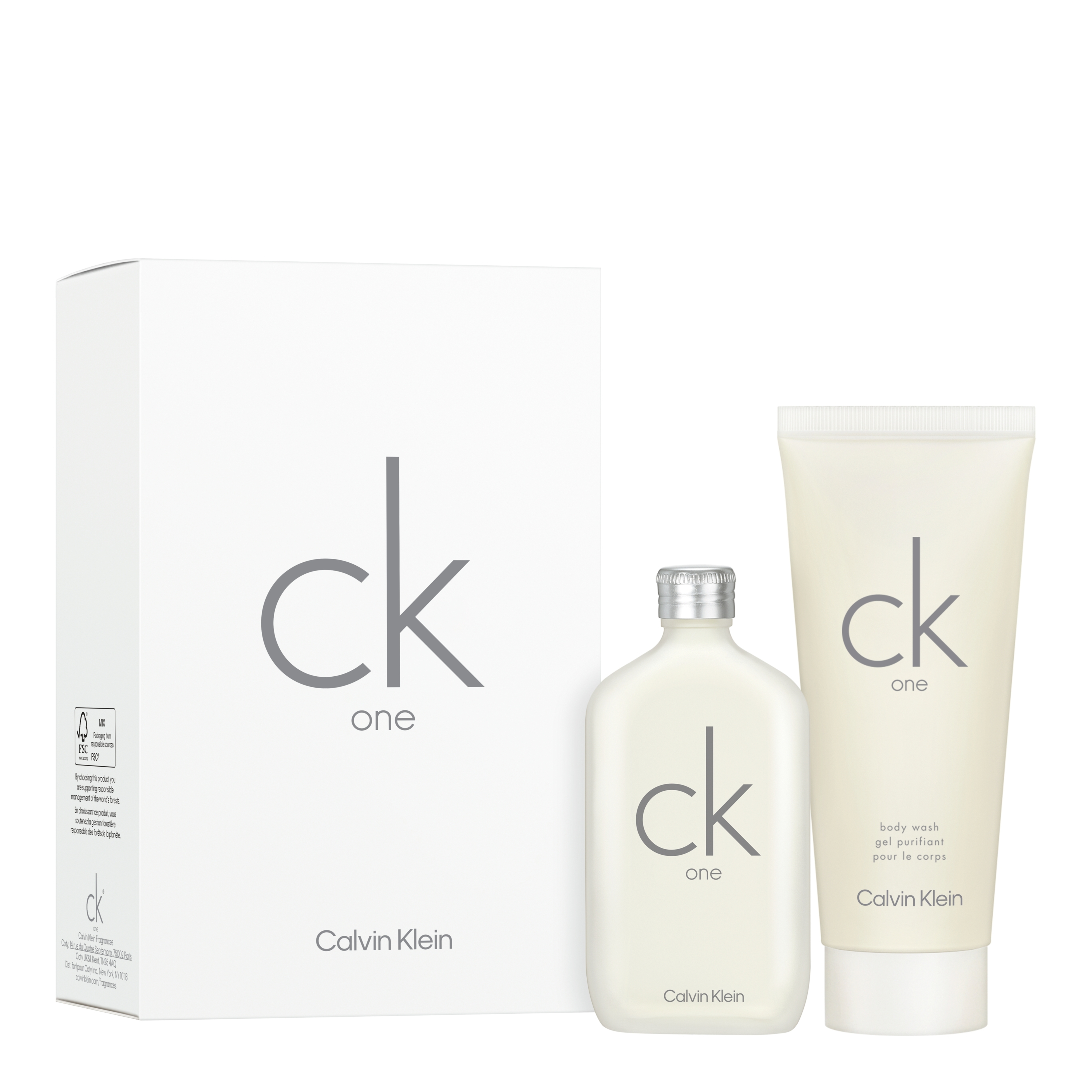 cK one Set EDT 50ml+HWB 100ml