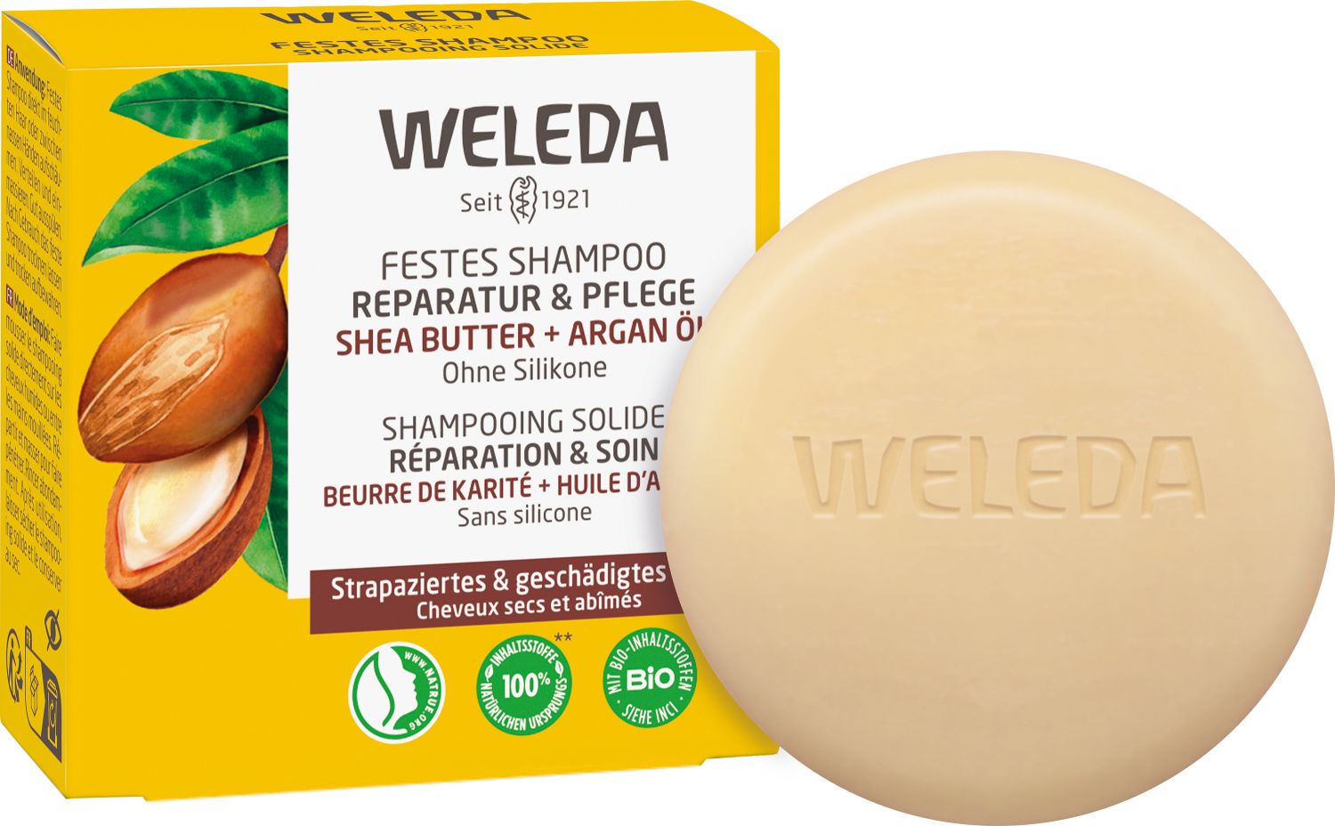 Festes Shampoo Reparatur & Pflege