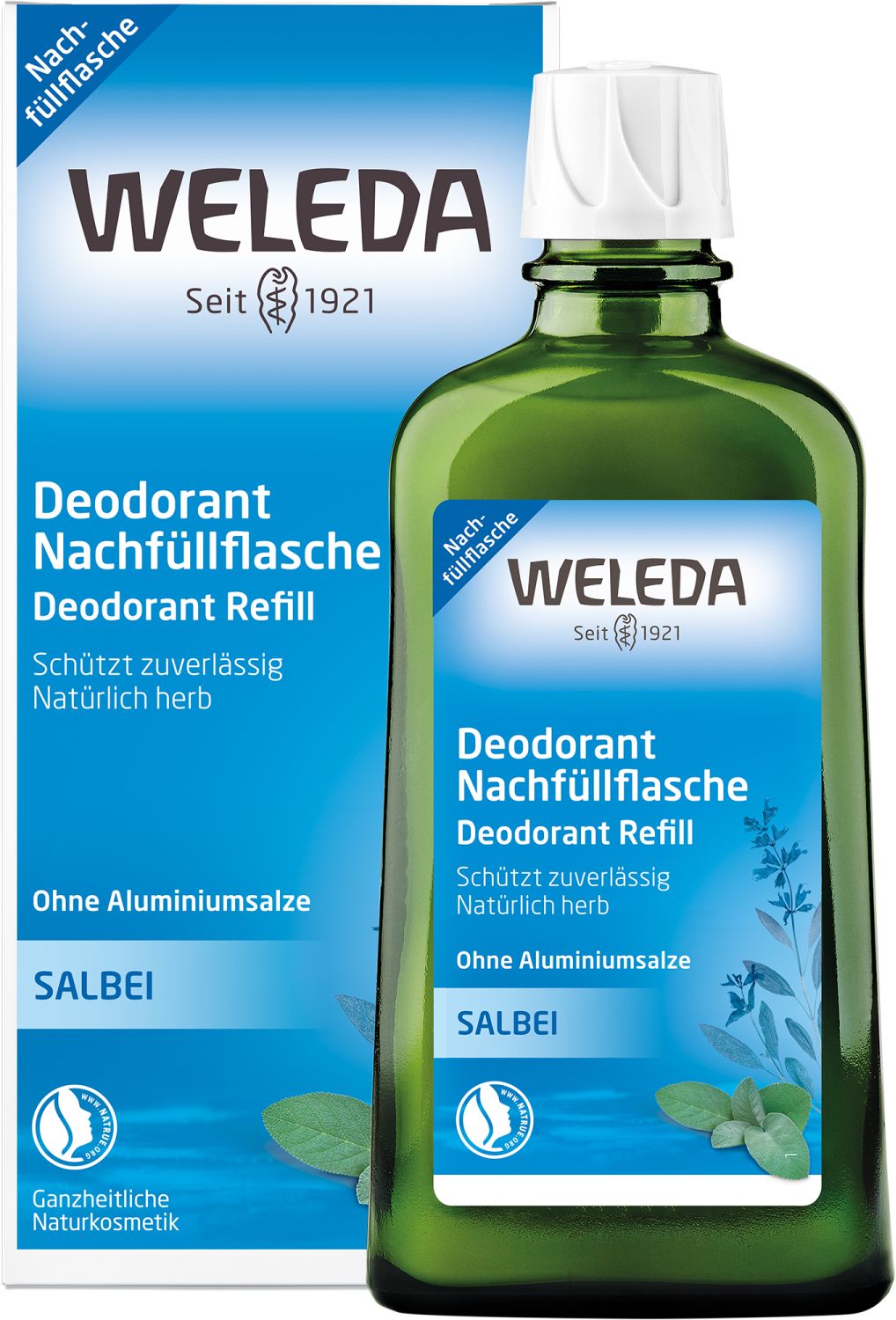 Salbei Deodorant Nachfüllflasche
