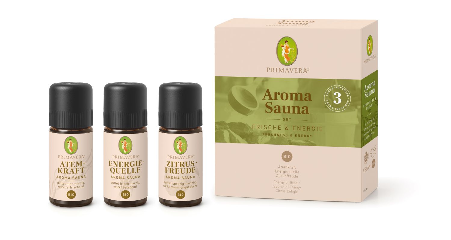 Set Aroma Sauna Frische & Energie