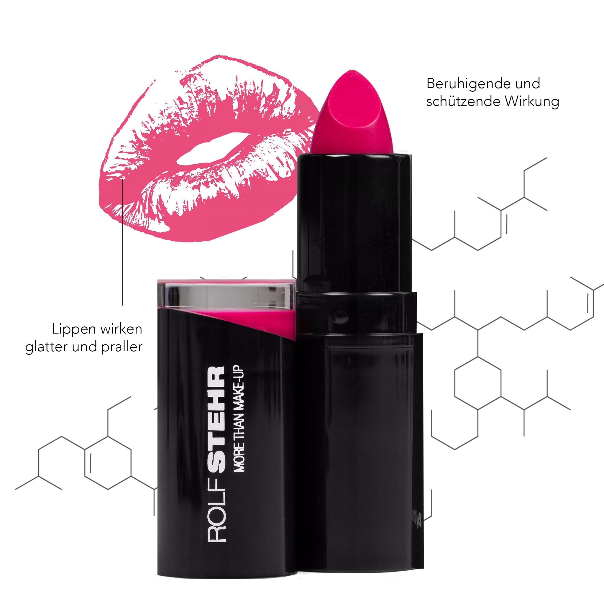 Sensual Lips Lipstick Passion Fuchsia 215