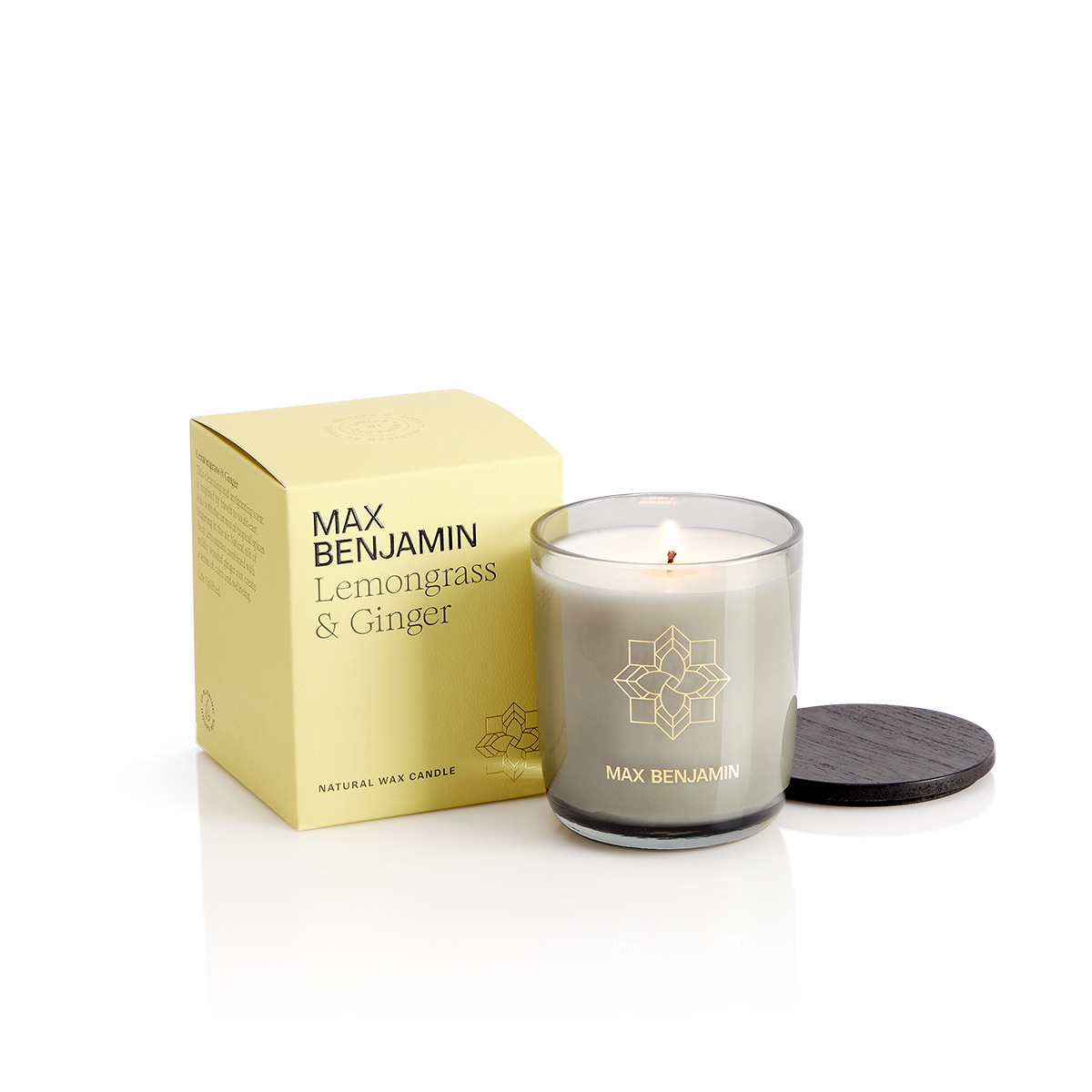 Lemongrass & Ginger Kerze 210g mit Deckel