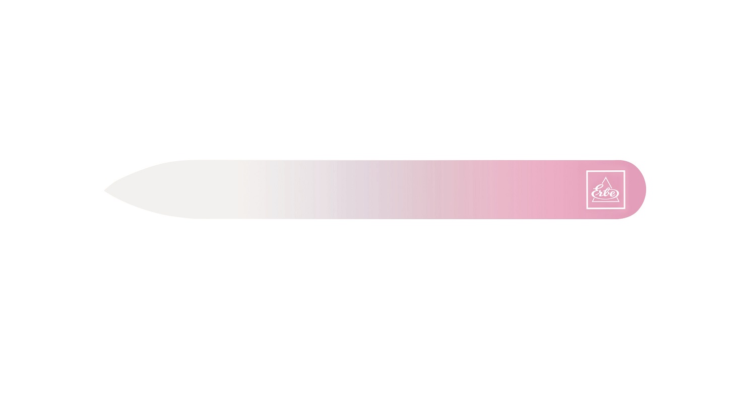 ERBE SoftTouch Glasfeile rosa 9cm