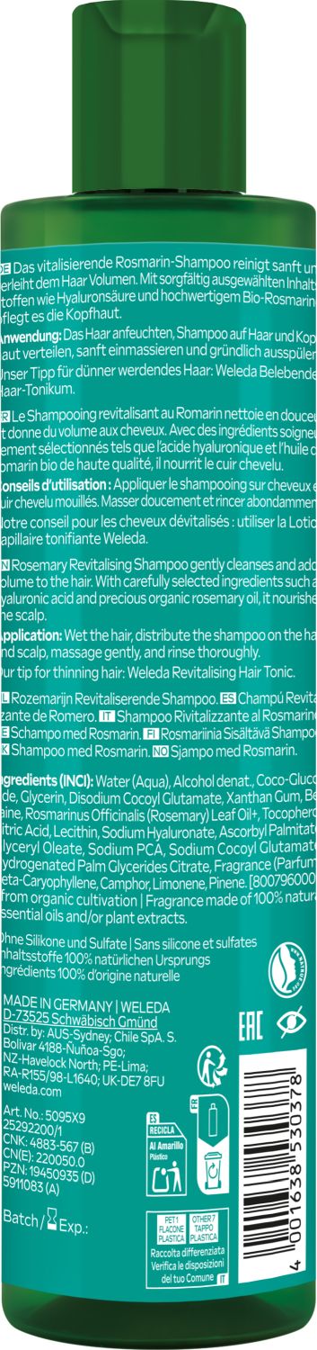 Rosmarin Vitalizing Shampoo