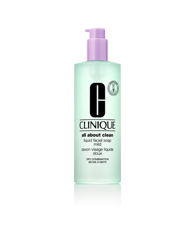 All About Clean Liquid Facial Soap Mild for Dry Combination Skin Types