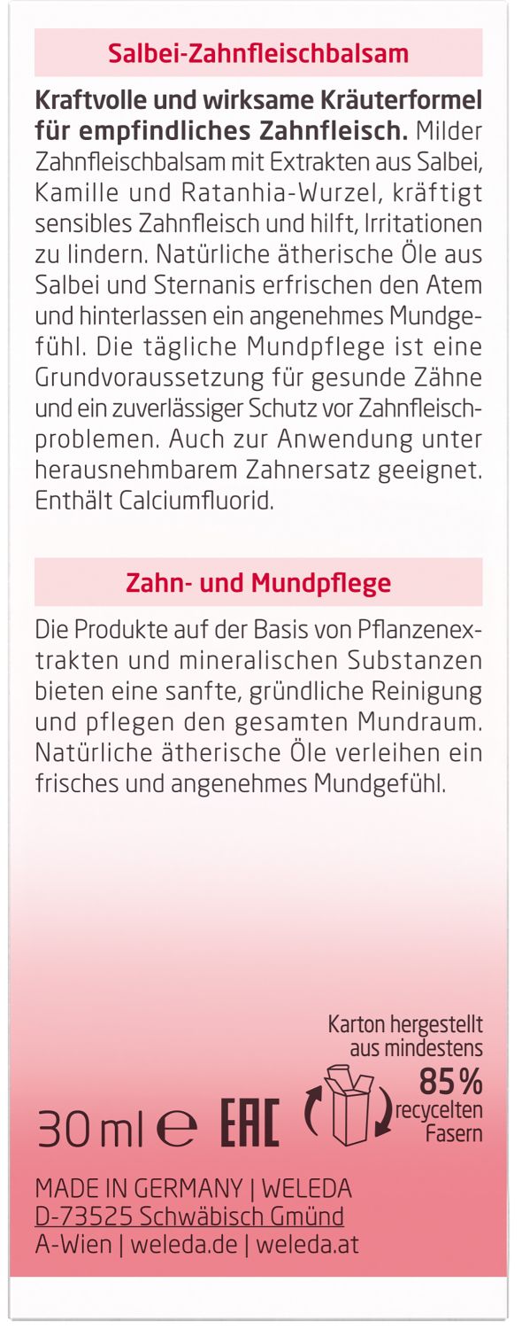 Salbei Zahnfleischbalsam