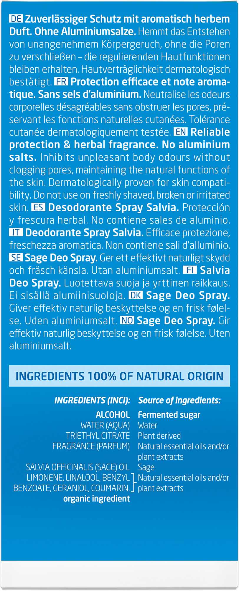 Salbei Deodorant