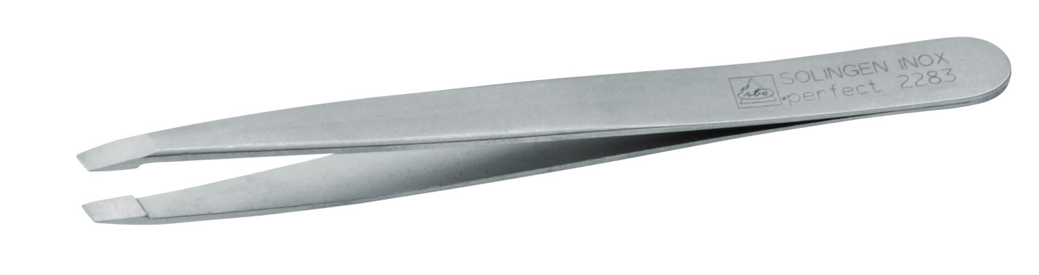 Inox Pinzette schräg 9,7cm