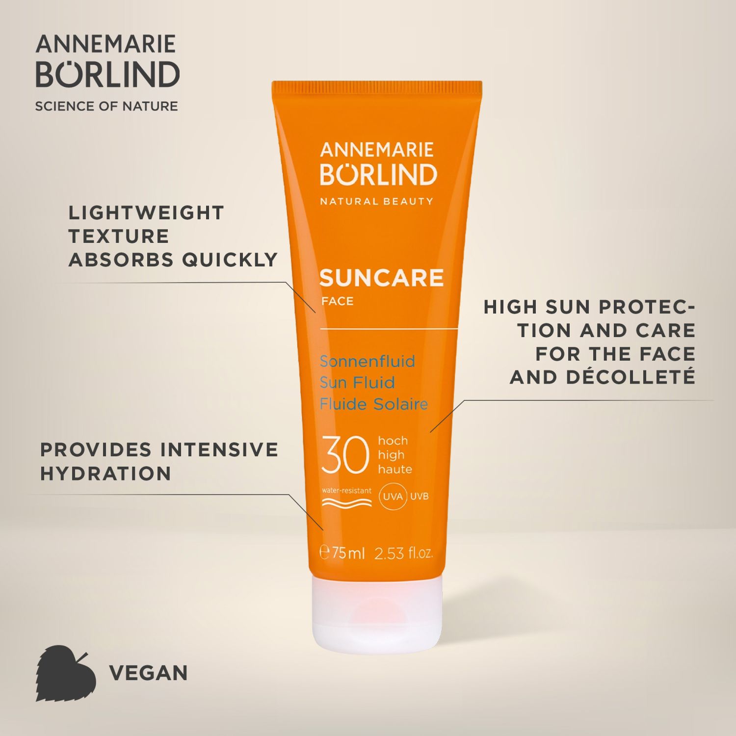 Suncare FACE Sonnenfluid  LSF30