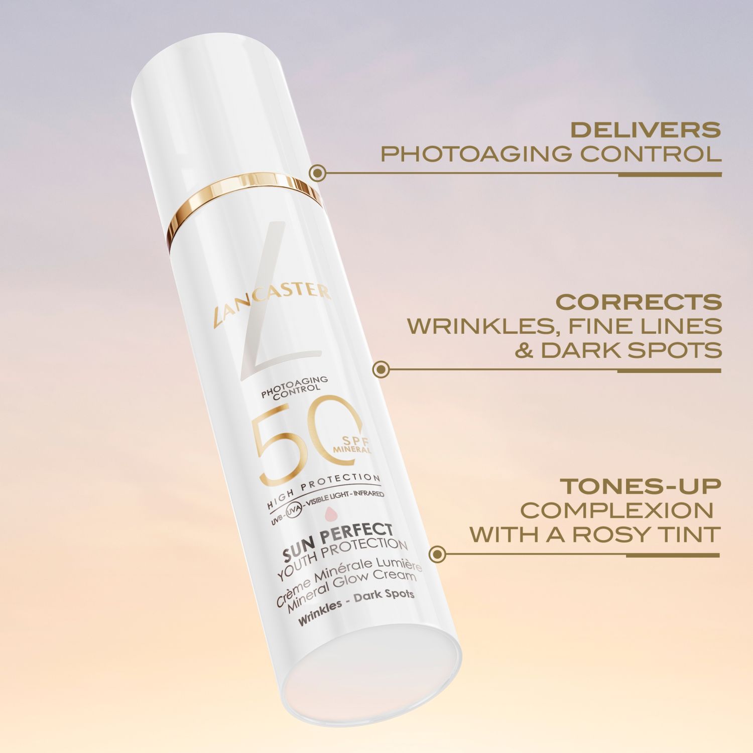 Sun Perfect Mineral Glow Cream SPF50