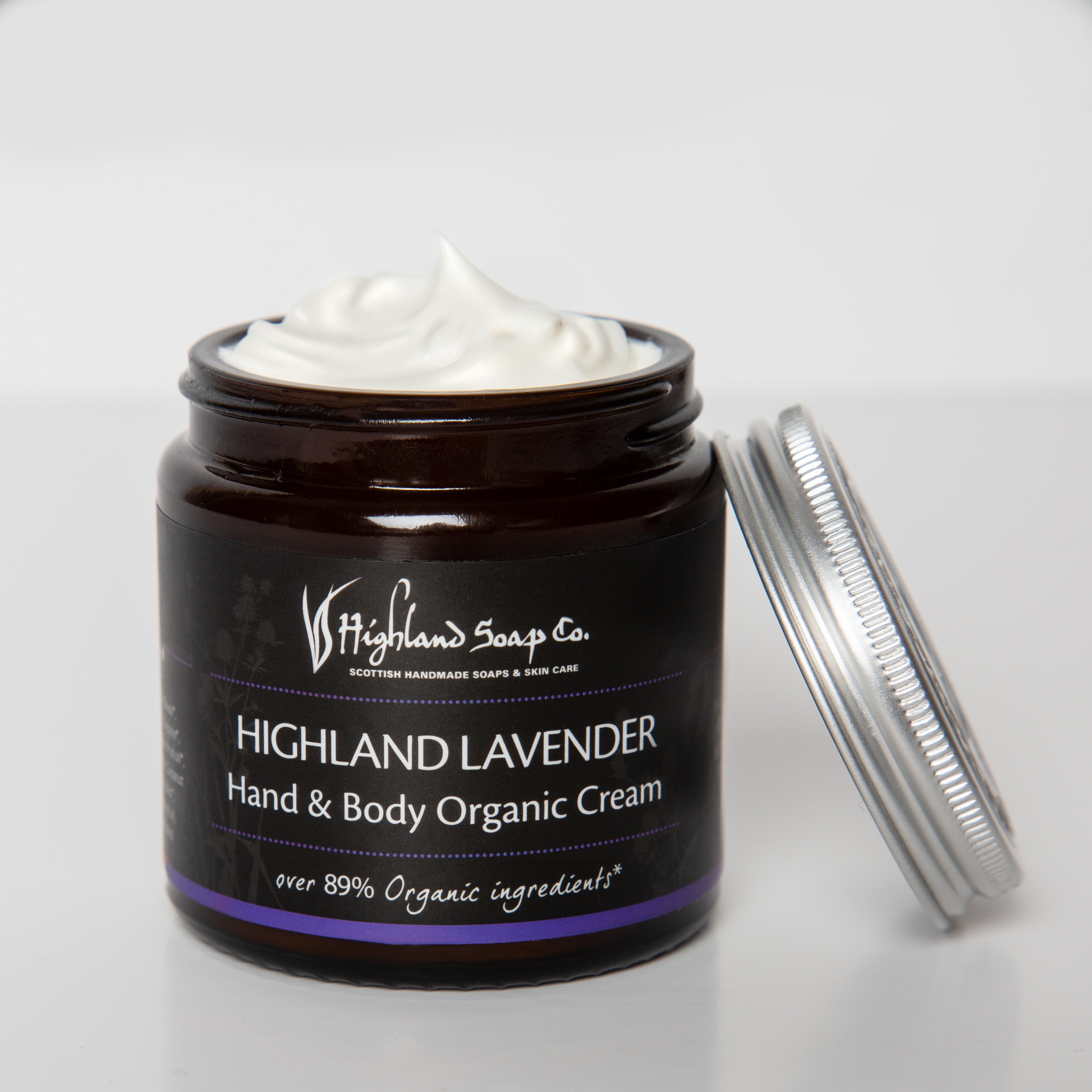 Organic Hand & Body Cream Highland Lavender