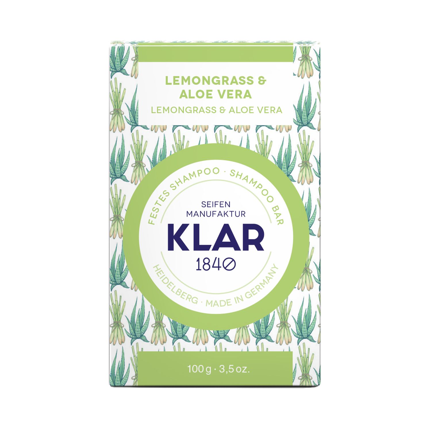 Festes Shampoo Lemongras & Aloe Vera