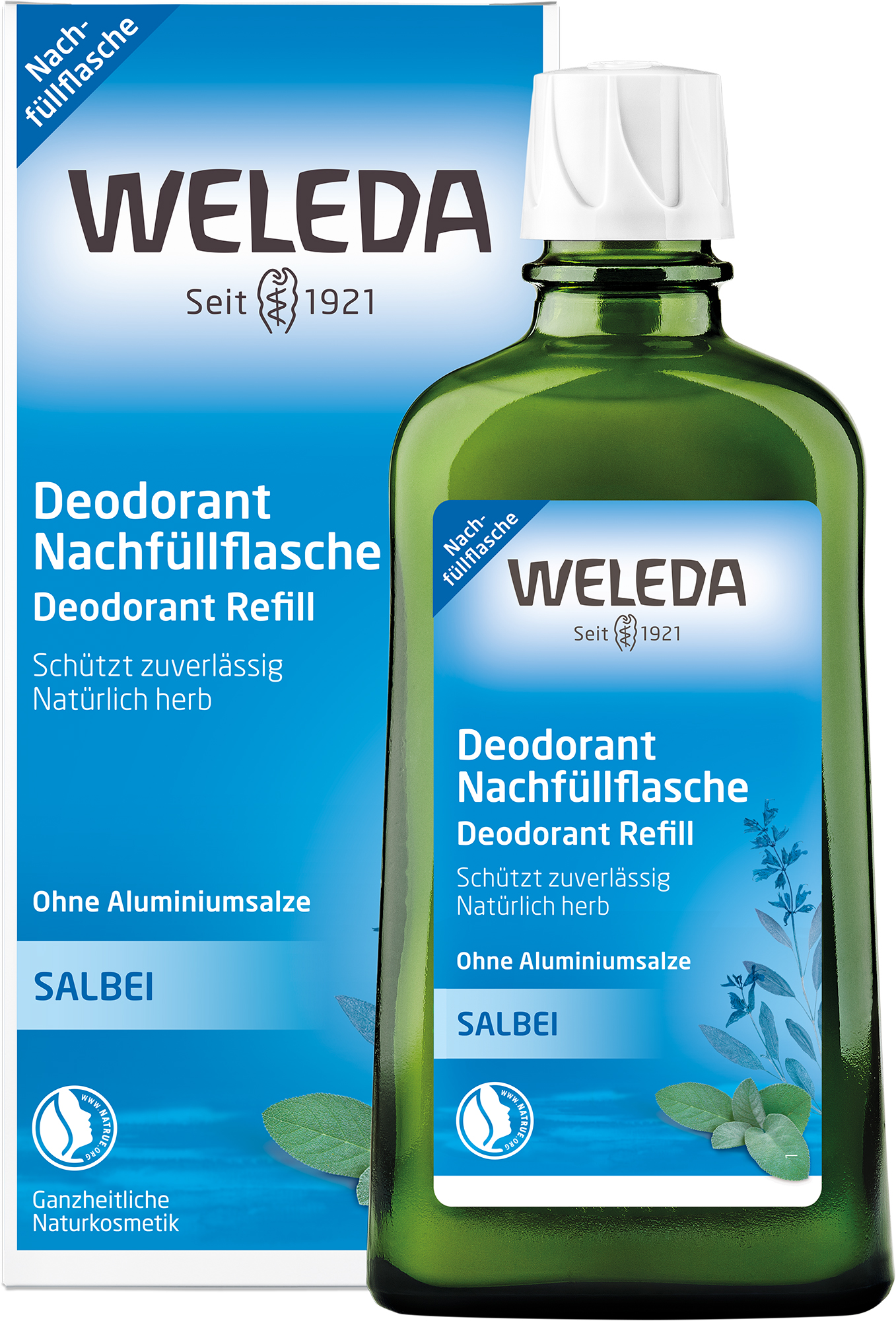 Salbei Deodorant Nachfüllflasche
