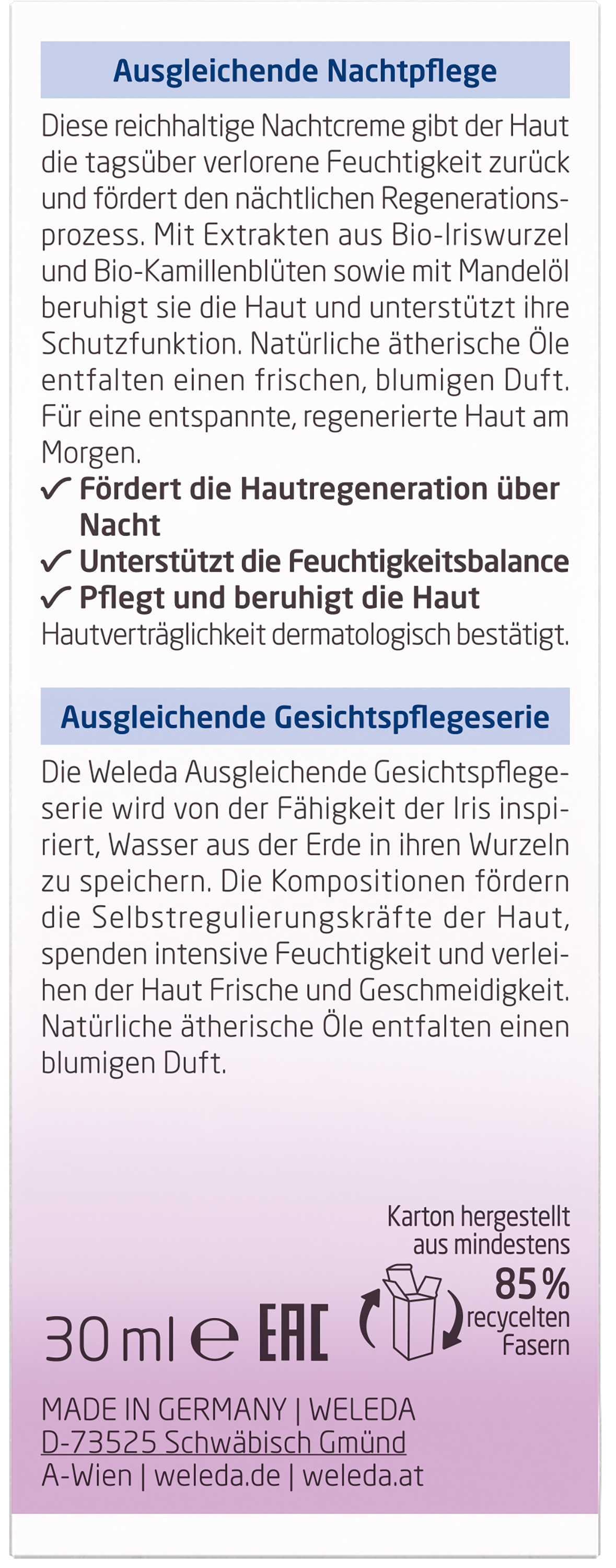 Iris Nachtpflege