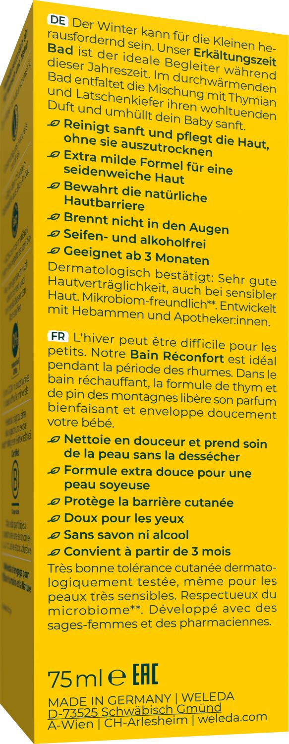 Calendula Erkältungszeit Bad