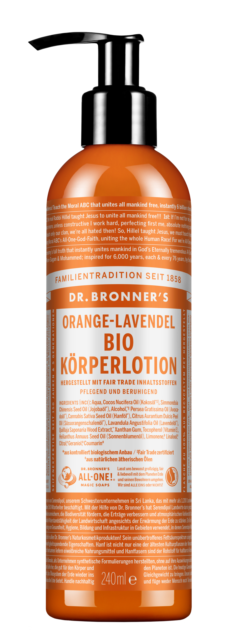 Bio Körperlotion Orange-Lavendel