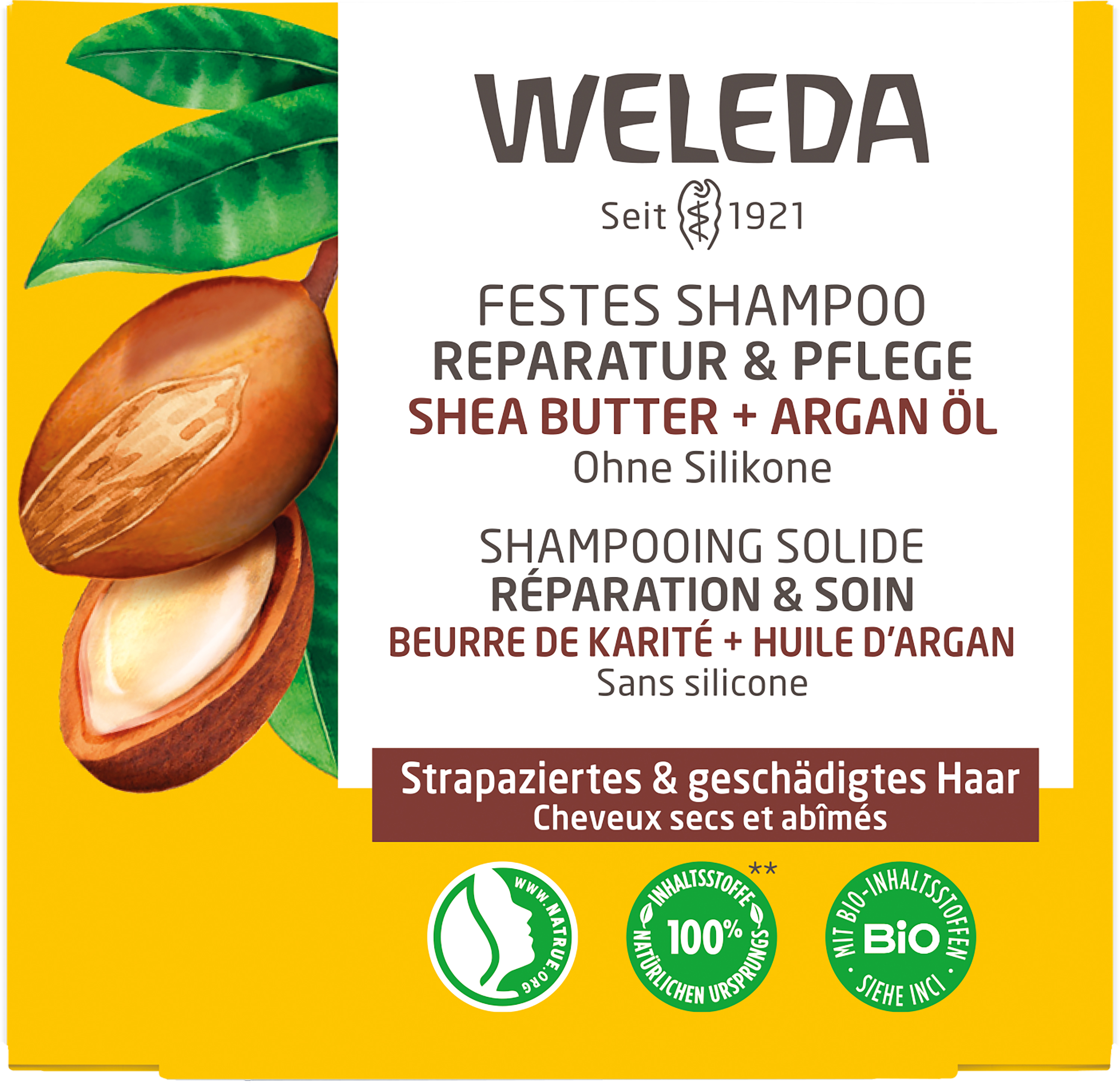Festes Shampoo Reparatur & Pflege