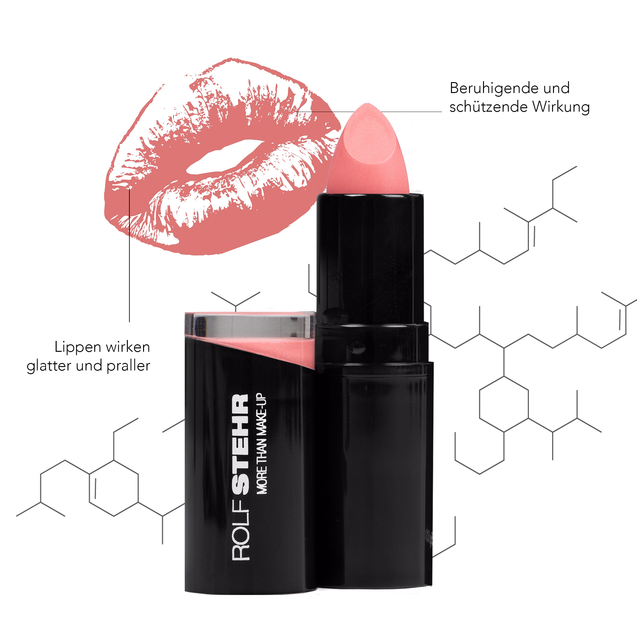 Sensual Lips Lipstick Passion Light Coral 206