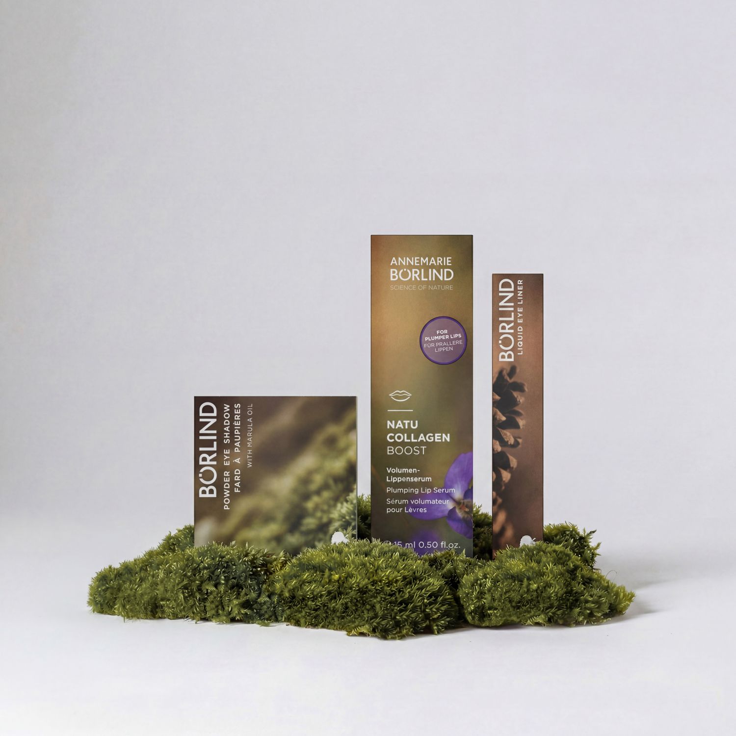 Duo Eye Shadow Grounded Brown/Shimmering Moss