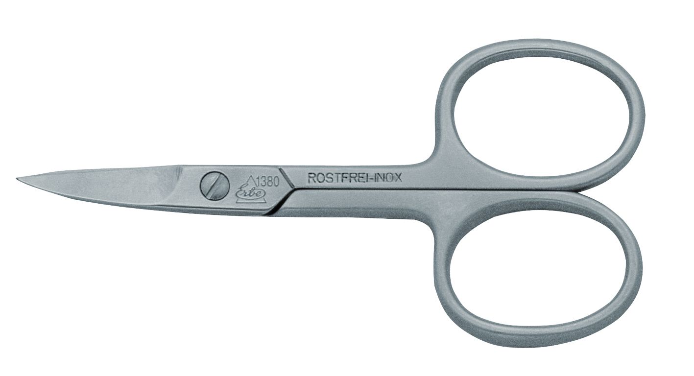 Inox Nagelschere Microzahnung Kullenblatt