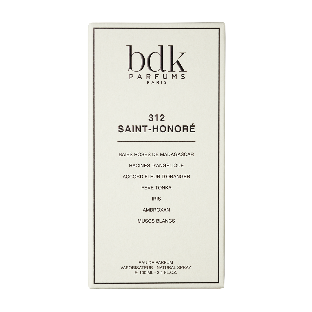 312 SAINT-HONORÉ Eau de Parfum