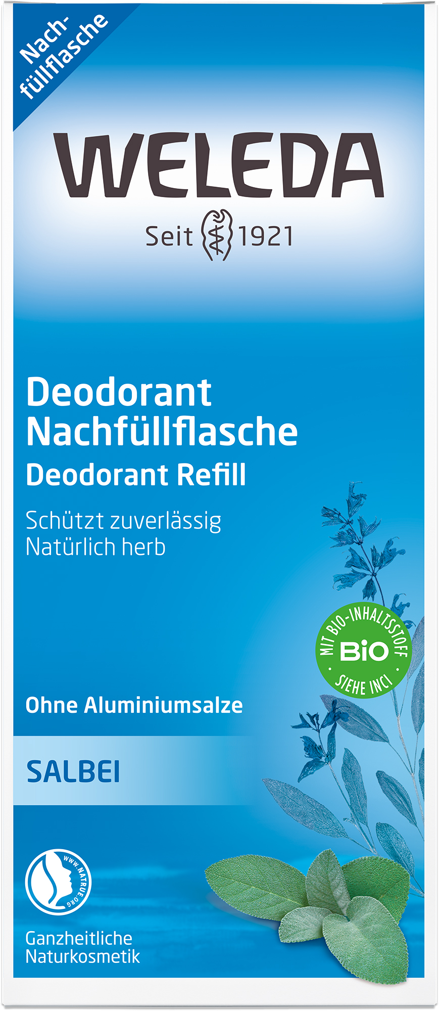 Salbei Deodorant Nachfüllflasche
