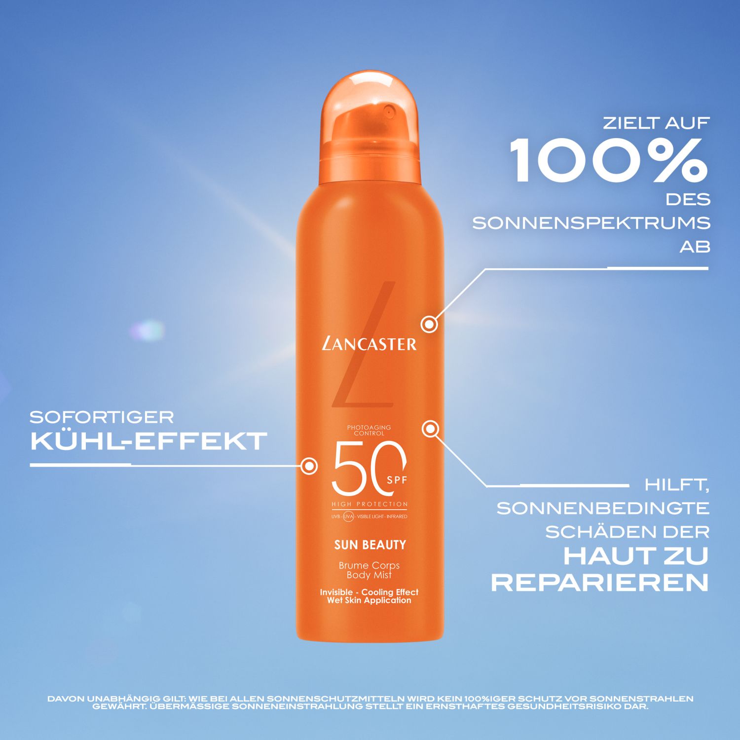 Sun Beauty Body Mist SPF50