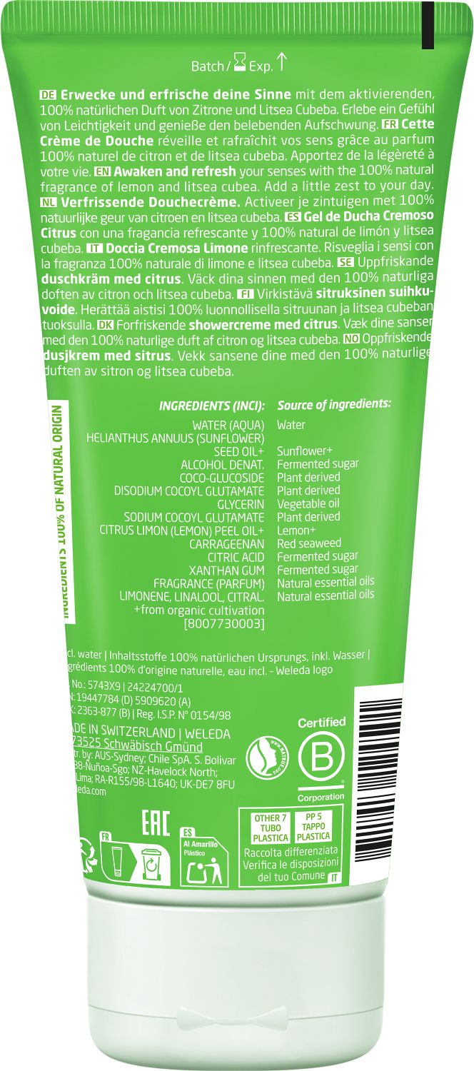 Citrus Erfrischungsdusche
