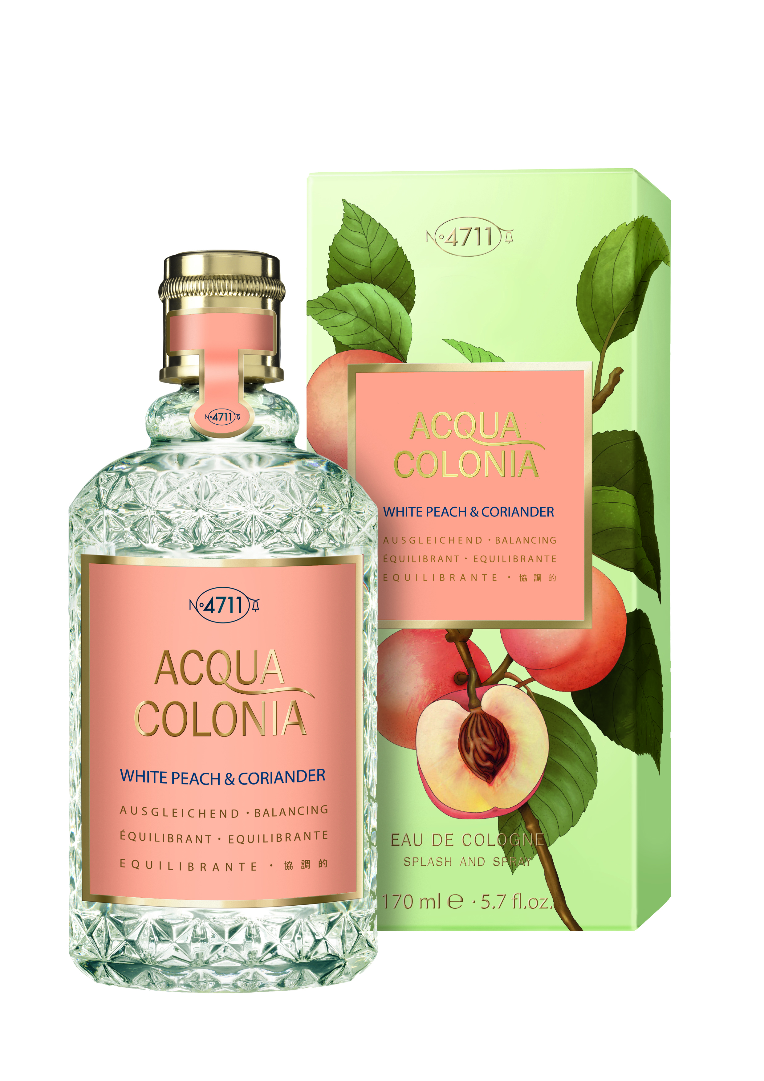 White Peach & Coriander Eau de Cologne