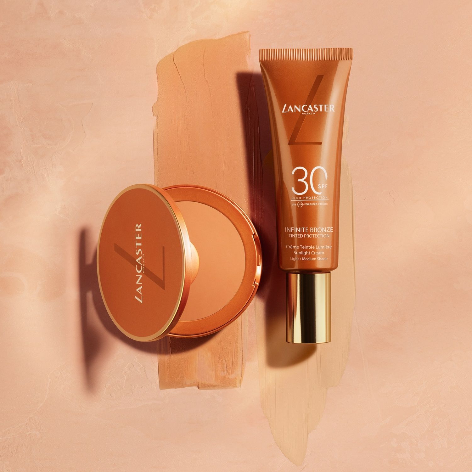 Infinite Bronze Tinted Protection Sunlight Cream LSF30 Light/Medium