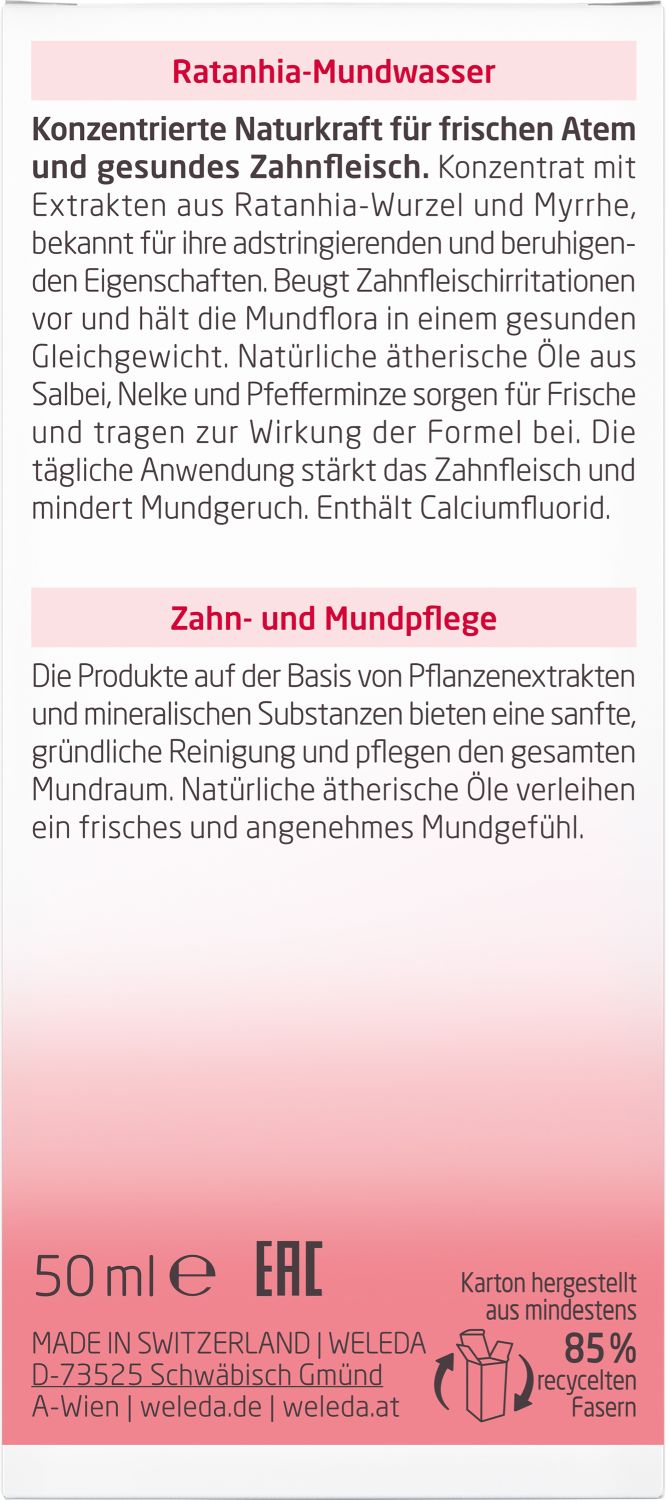 Ratanhia-Mundwasser
