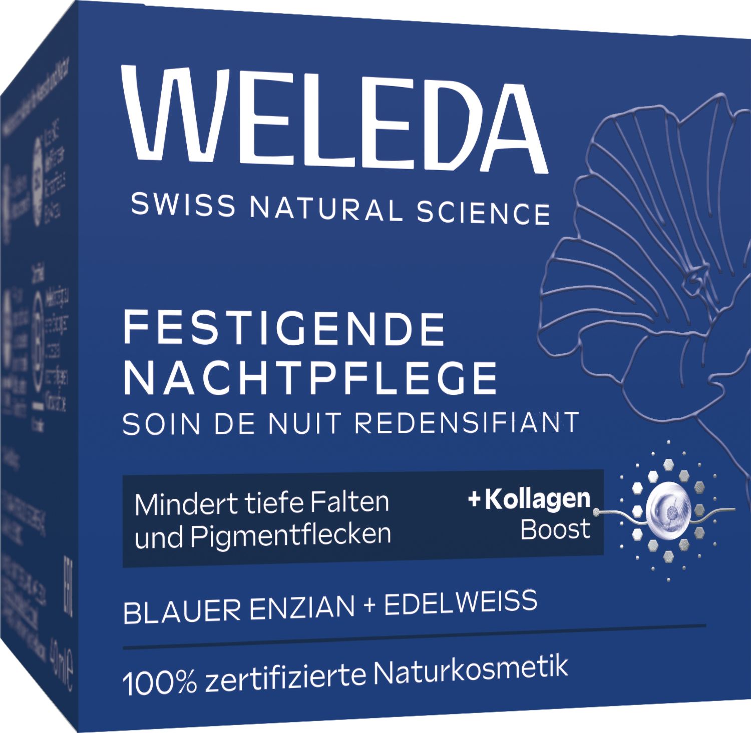 Festigende Nachtpflege Blauer Enzian & Edelweiss