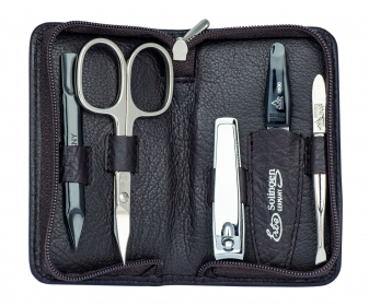 ERBE Manicure-RV Etui 5tlg braun