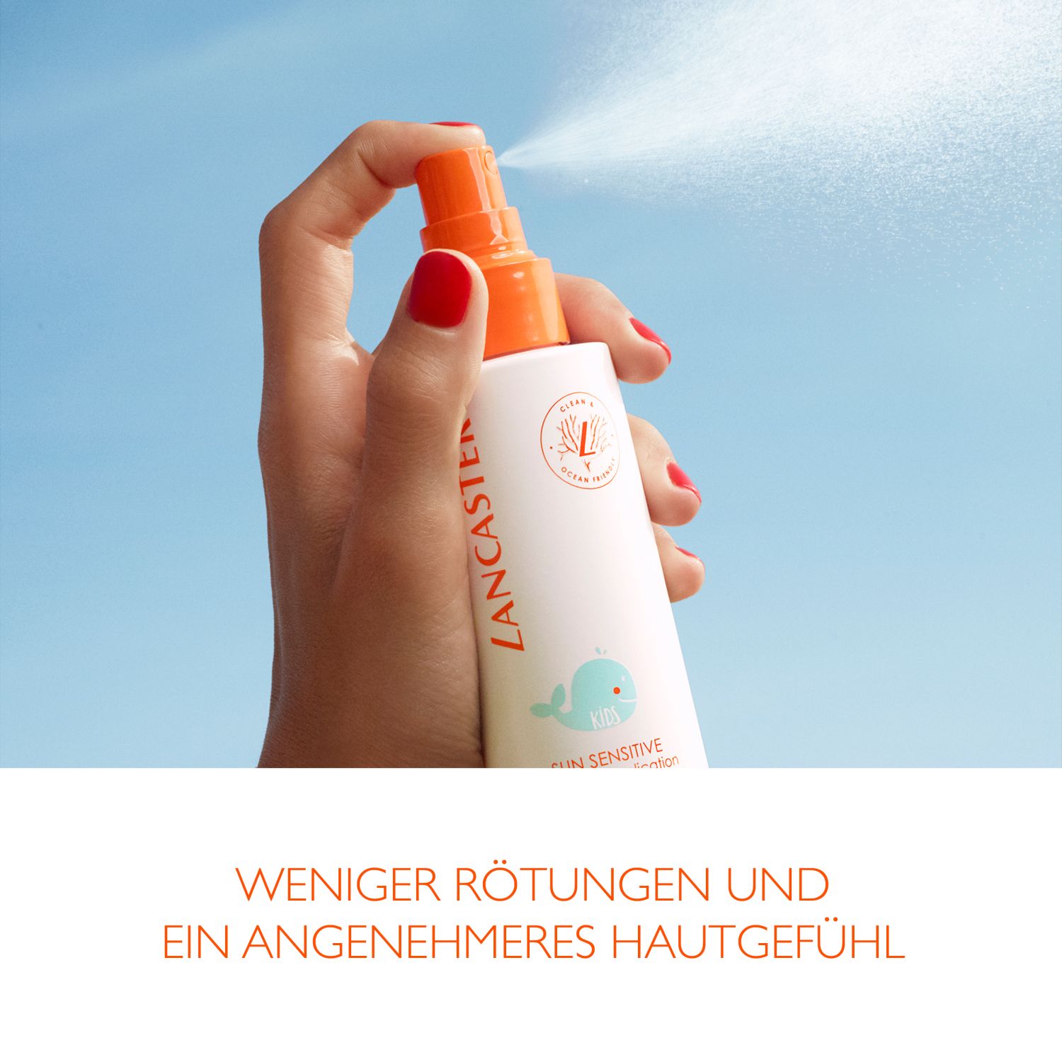 Clean Sun Sensitive Kids Milky Spray SPF 50