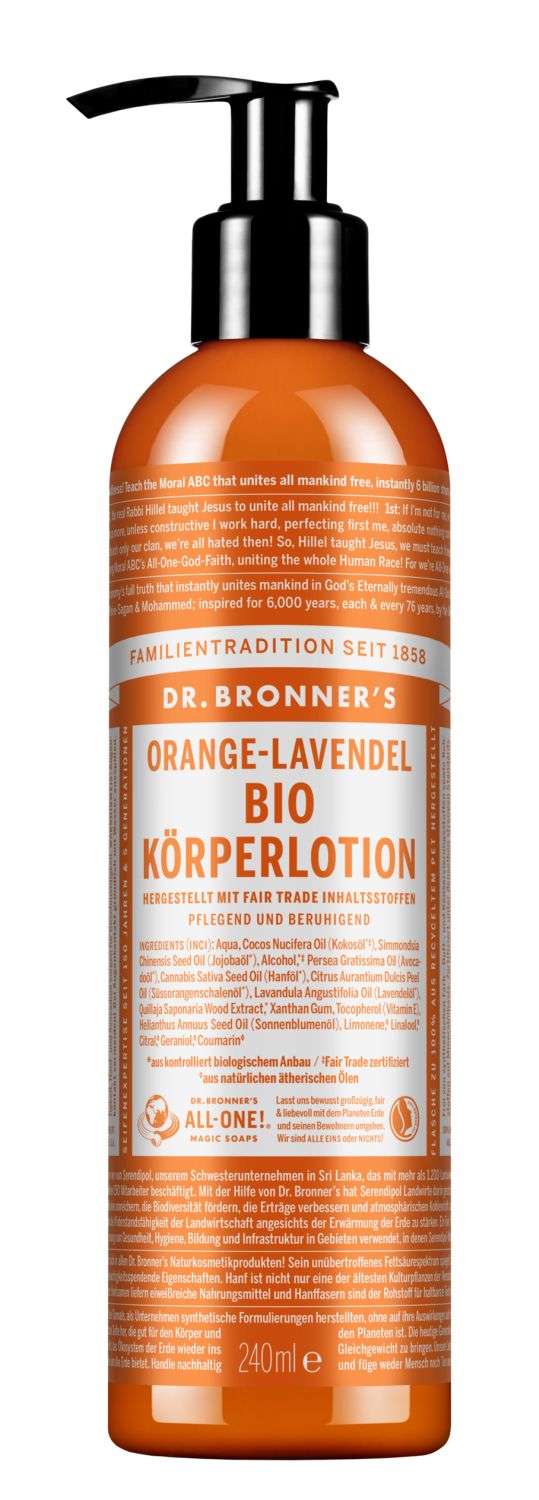 Bio Körperlotion Orange-Lavendel