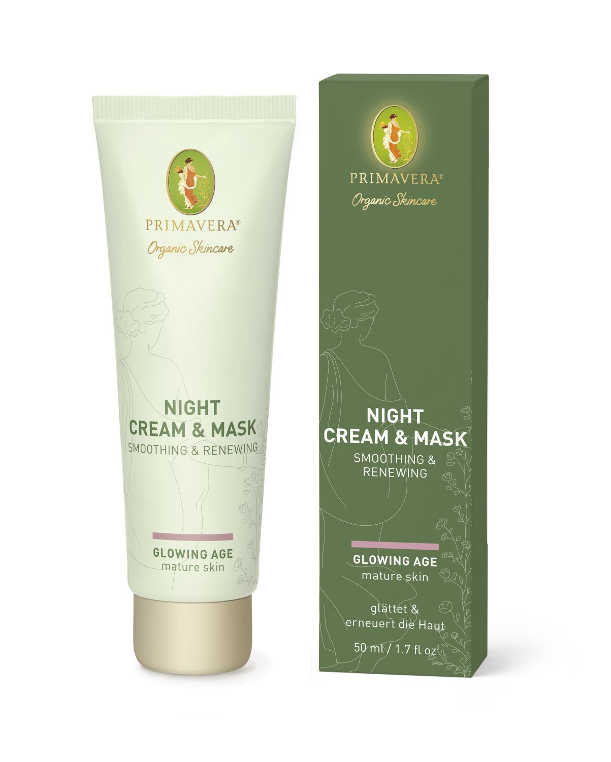 Night Cream & Mask Smoothing & Renewing